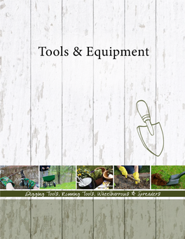 Tools & Equipment