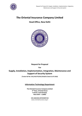 RFP Document Price Is Non-Refundable and Inclusive of Taxes (Exempt for Eligible Entities (I.E