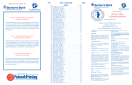 2021 Irvin Cobb Championships Entry Form