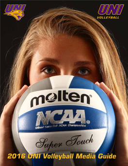 2016 UNI Volleyball Media Guide