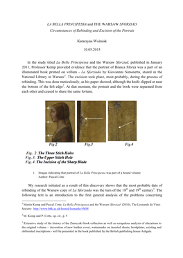 Text for the Leonardo Da Vinci Society