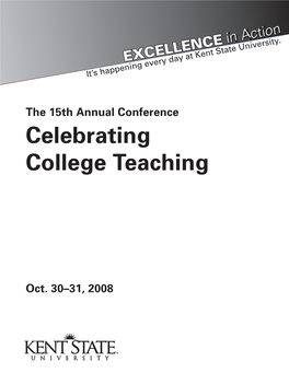 Celebrating College Teaching