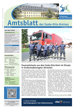 Amtsblatt Des Saale-Orla-Kreises 30