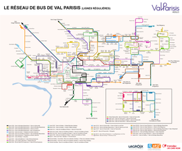 Le Réseau De Bus De Val Parisis (Lignes Régulières)