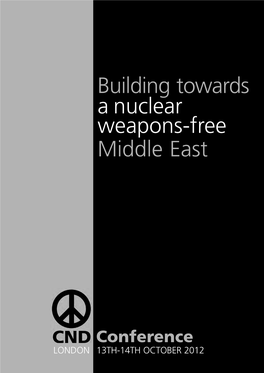 Building Towards a Nuclear Weapons-Free Middle East