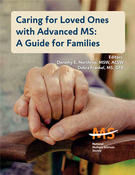 Caring for Loved Ones with Advanced MS: a Guide for Families