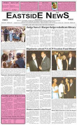 Judge Sara J. Harper Helps Rededicate Library