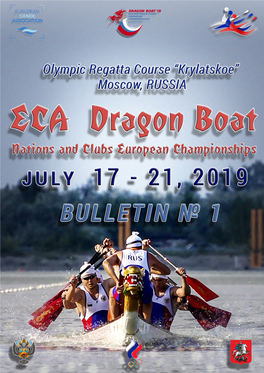 2019 ECA Dragon Boat Nations & Clubs European Championships