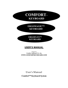 Comfort Keyboard Systems