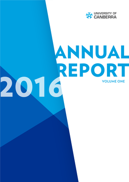 University of Canberra Annual Report 