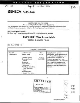 U.S. EPA, Pesticide Product Label, , 10/15/1996