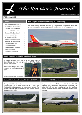 The Spotter's Journal