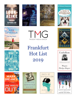 Frankfurt Hot List 2019