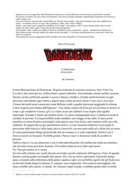 L'anticristo Centro Metropolitano Di Detenzione. Prigione