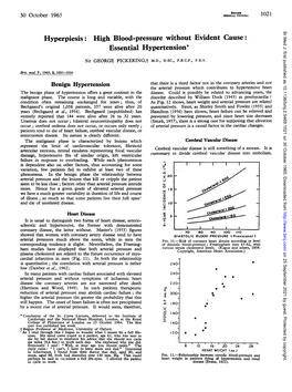 Essential Hypertension*