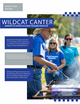 Wildcat Canter University of Kentucky Ag Equine Programs Newsletter