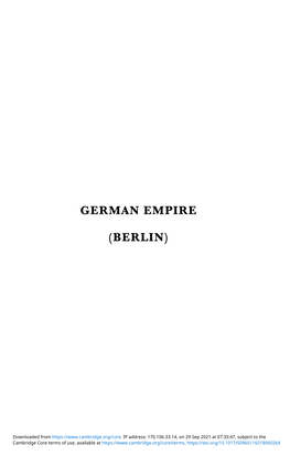 German Empire (Berlin)
