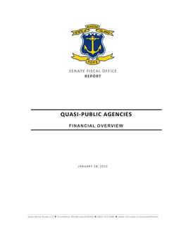 Quasi-Public Agencies