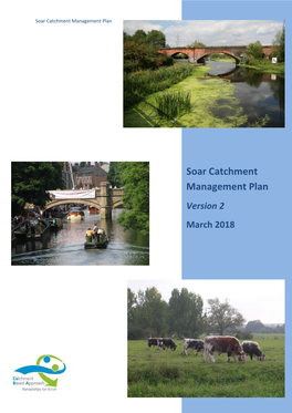 Soar Catchment Management Plan River Soar Catchment Partnership