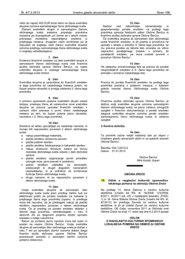 Uradno Glasilo Slovenskih Občin, 4/2013, 7.2.2013