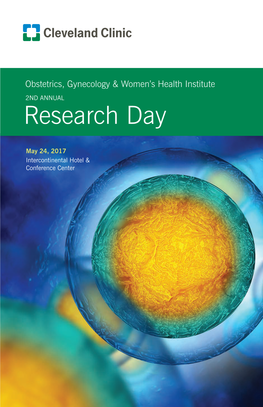 Research Day Brochure 2017