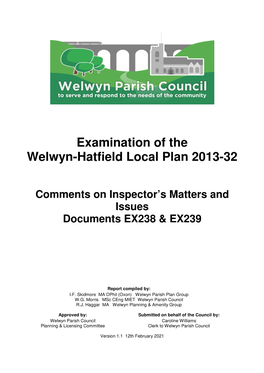 785150 Welwyn Parish Council Matter 4 OMH9