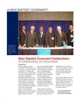 New Baptist Covenant?