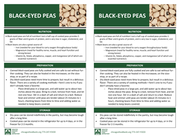 Black-Eyed Peas Black-Eyed Peas