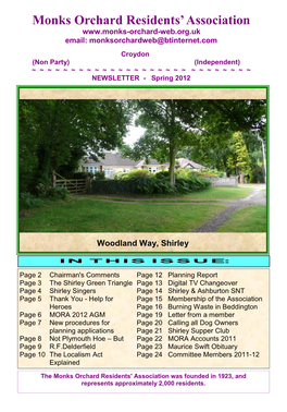 Newsletter Spring 2012.Pub