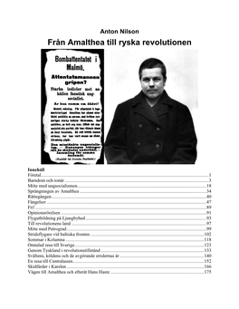 Från Amalthea Till Ryska Revolutionen