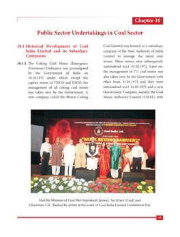 Public Sector Undertakings in Coal Sector