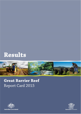 Great Barrier Reef Report Card 2015 Results