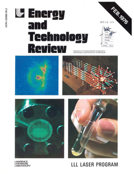 Lll Laser Program Overview