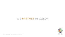 We Partner in Color