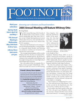 Footnotes 4/05
