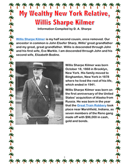 The Story of Willis Sharpe Kilmer