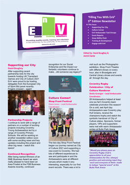 Env Newsletter May 2018