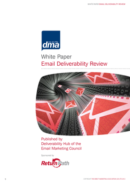 WHITE PAPER Email Deliverability Review