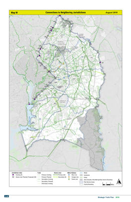 Connections to Neighboring Jurisdictions Map M