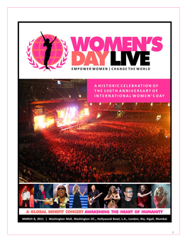 Womenaid Live!