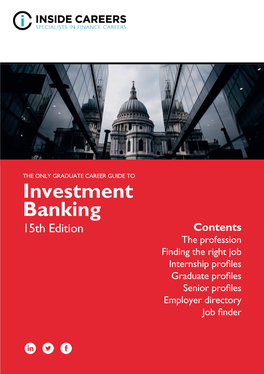 Investment Banking