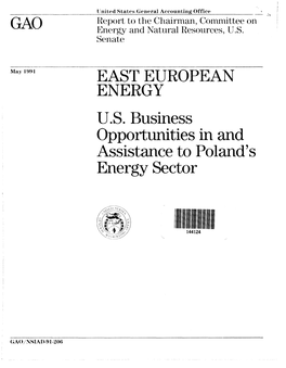 NSIAD-91-206 East European Energy Contents