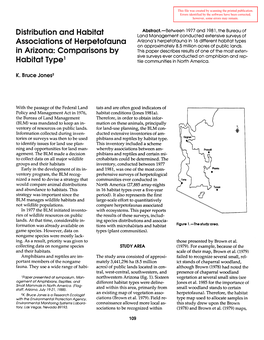 Management of Amphibians, Reptiles, and Small Mammals in North America