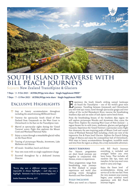 NZ Tranzalpine & Glaciers 2021 LR