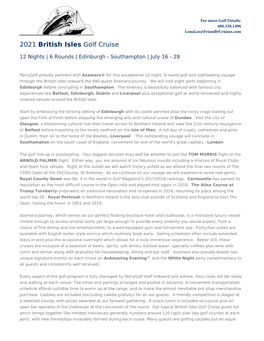2021 British Isles Golf Cruise