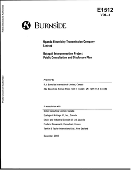 BURNSIDE Public Disclosure Authorized