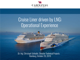 LNG on Cruise Vessels