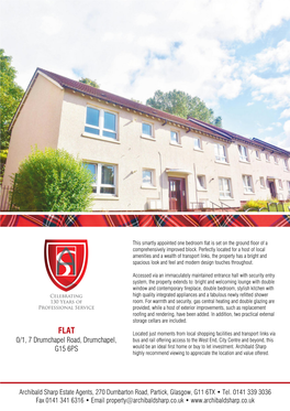 0/1, 7 Drumchapel Road, Drumchapel, G15