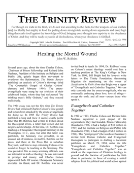 The Trinity Review