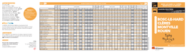 BOSC-LE-HARD CLÈRES MONTVILLE ROUEN Ligne PS : Périodes Scolaires
